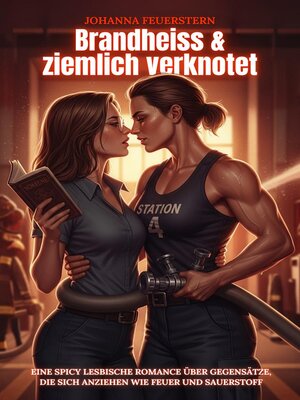 cover image of Brandheiss & ziemlich verknotet